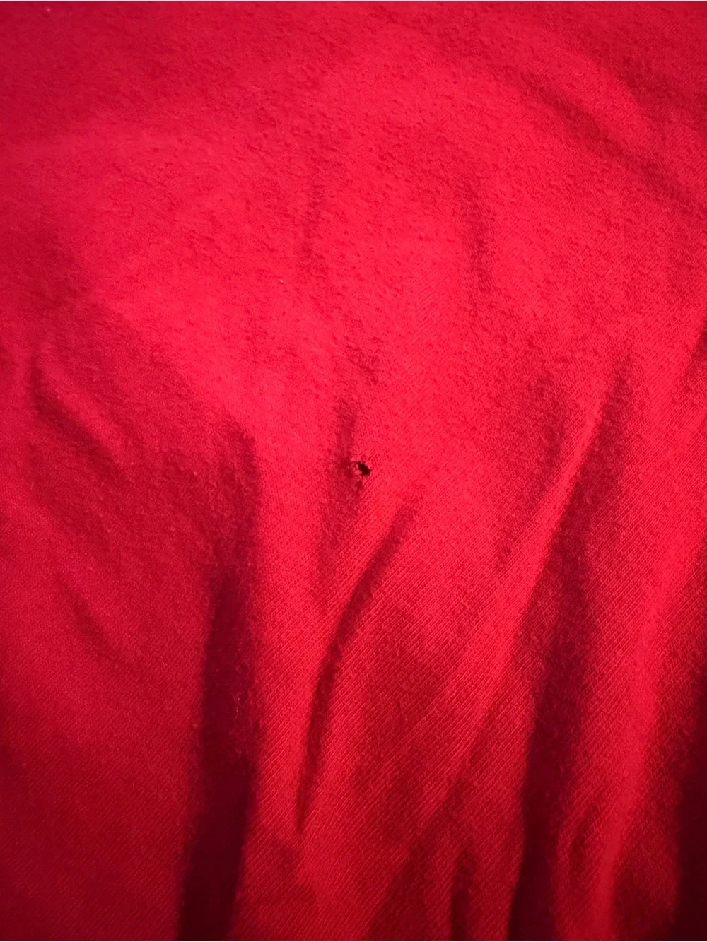 The Children's Place Red Tee with Black Distressed Jeans